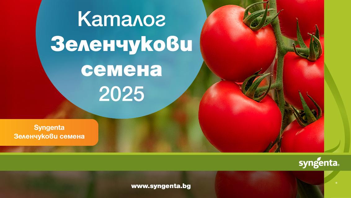 Каталог Syngenta Зеленчукови семена 2025